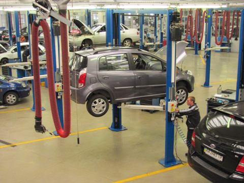 Piston Garaj atölye görünümü